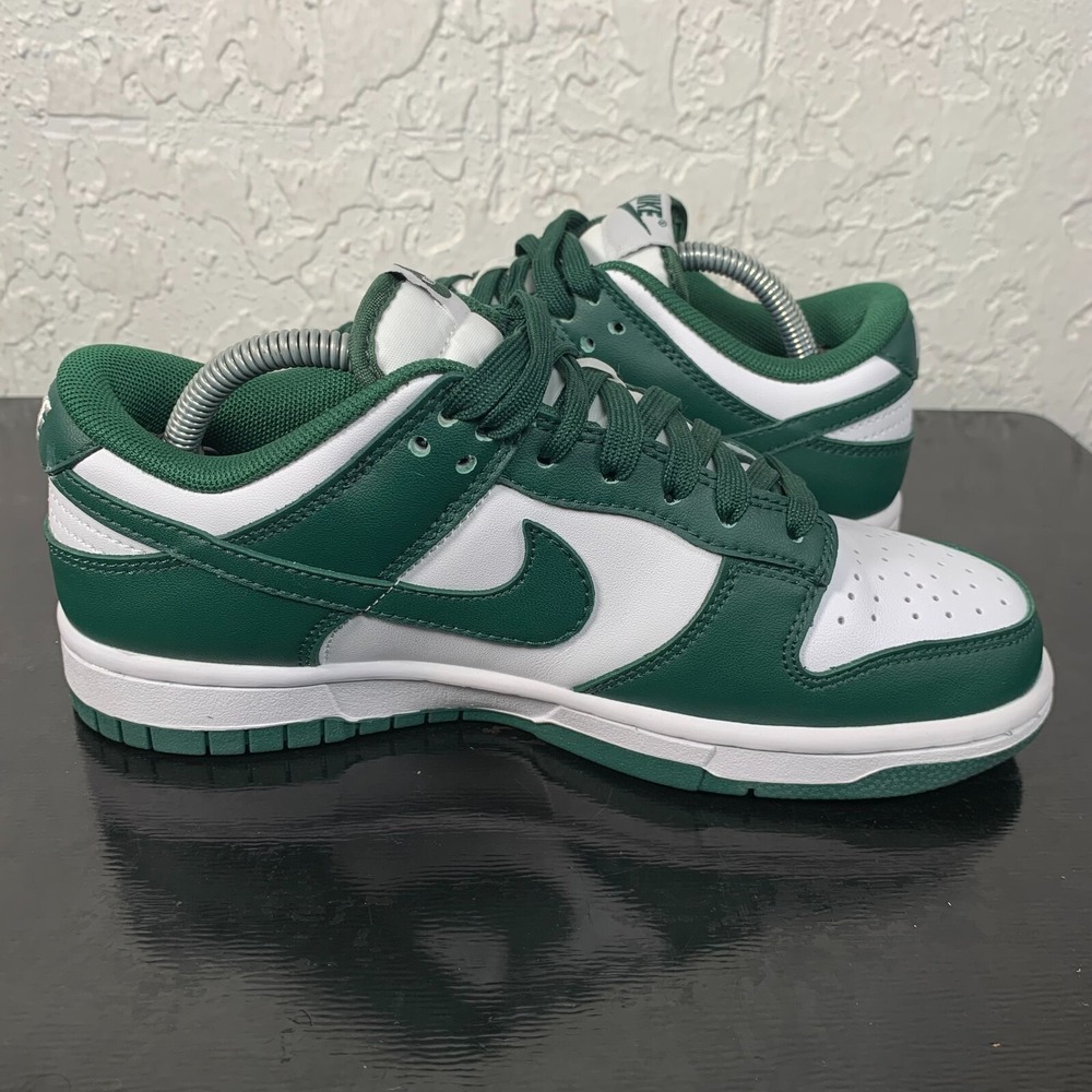 Nike Dunk Low Pro Womens Size 6 Shoes Green White Sneakers DQ8580-100 - Picture 5 of 9